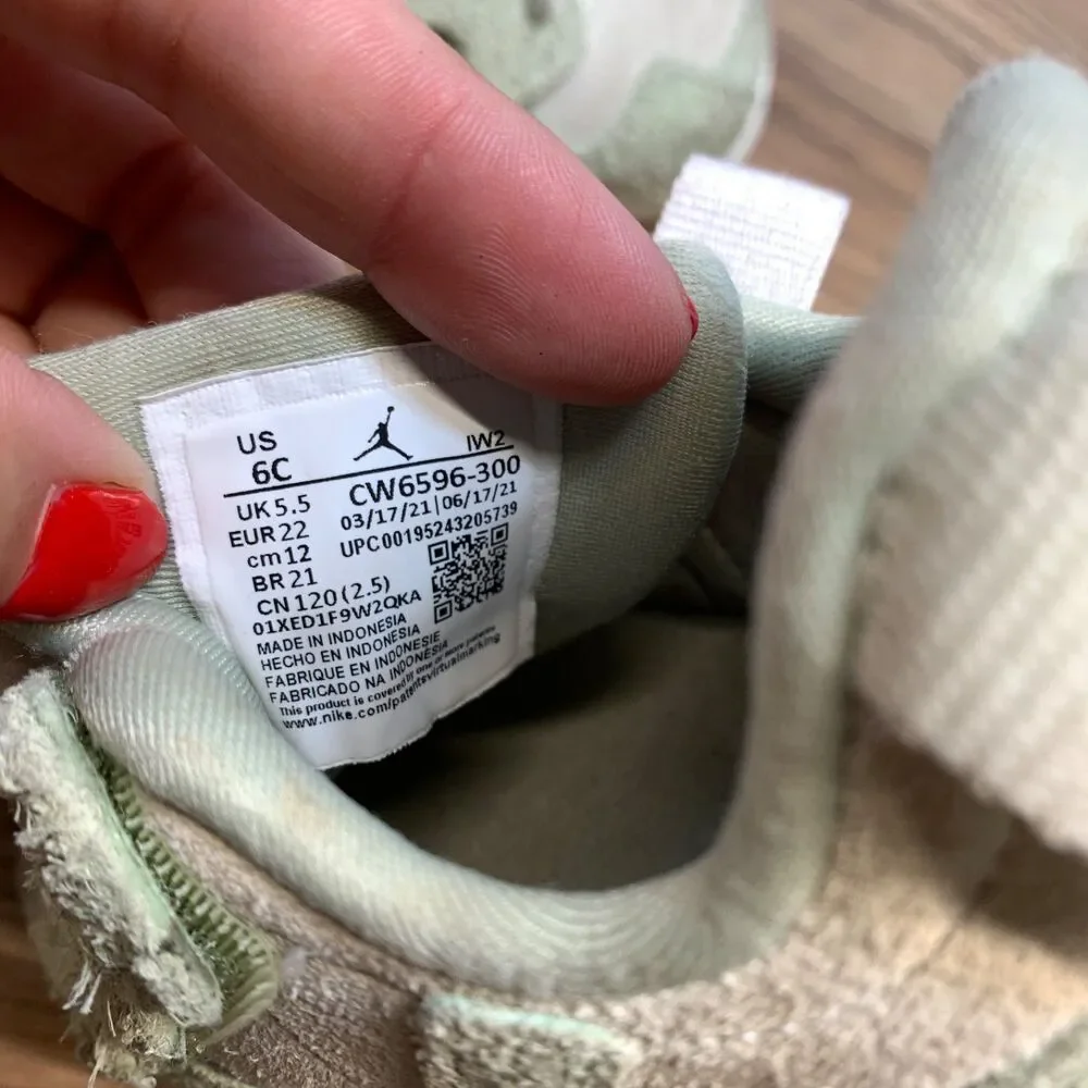 Nike Jordan MA2 TD‎ Size 6C Honeydew/Sea Glass Infant Toddler CW6596 300